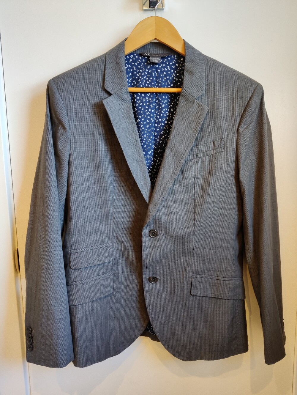 Armani Exchange A/X Men's Gray Blazer size 38S